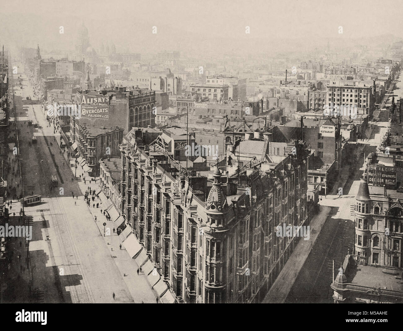 PHELAN BUILDING VIEW NORTHWEST FROM SPRECKELS BUILDING San Francisco