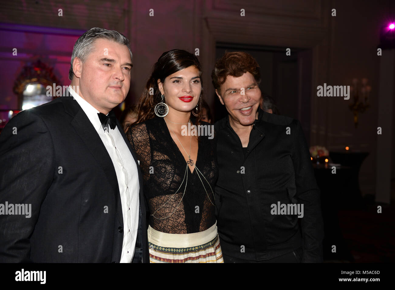 January 25th, 2018 - Paris  Celebrities attend 'The Best Award Gala 40th Edition' at the Four Seasons George V Hotel during the Paris Fashion Week 201 Stock Photo