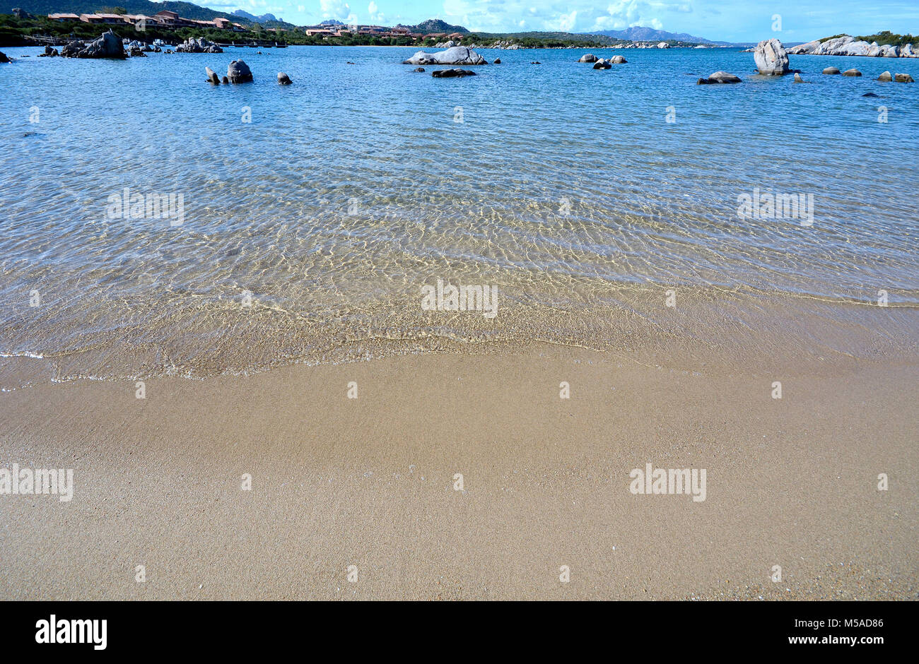 Sardinia, Italy: rocks and sea at Beach Stock Photo - Alamy