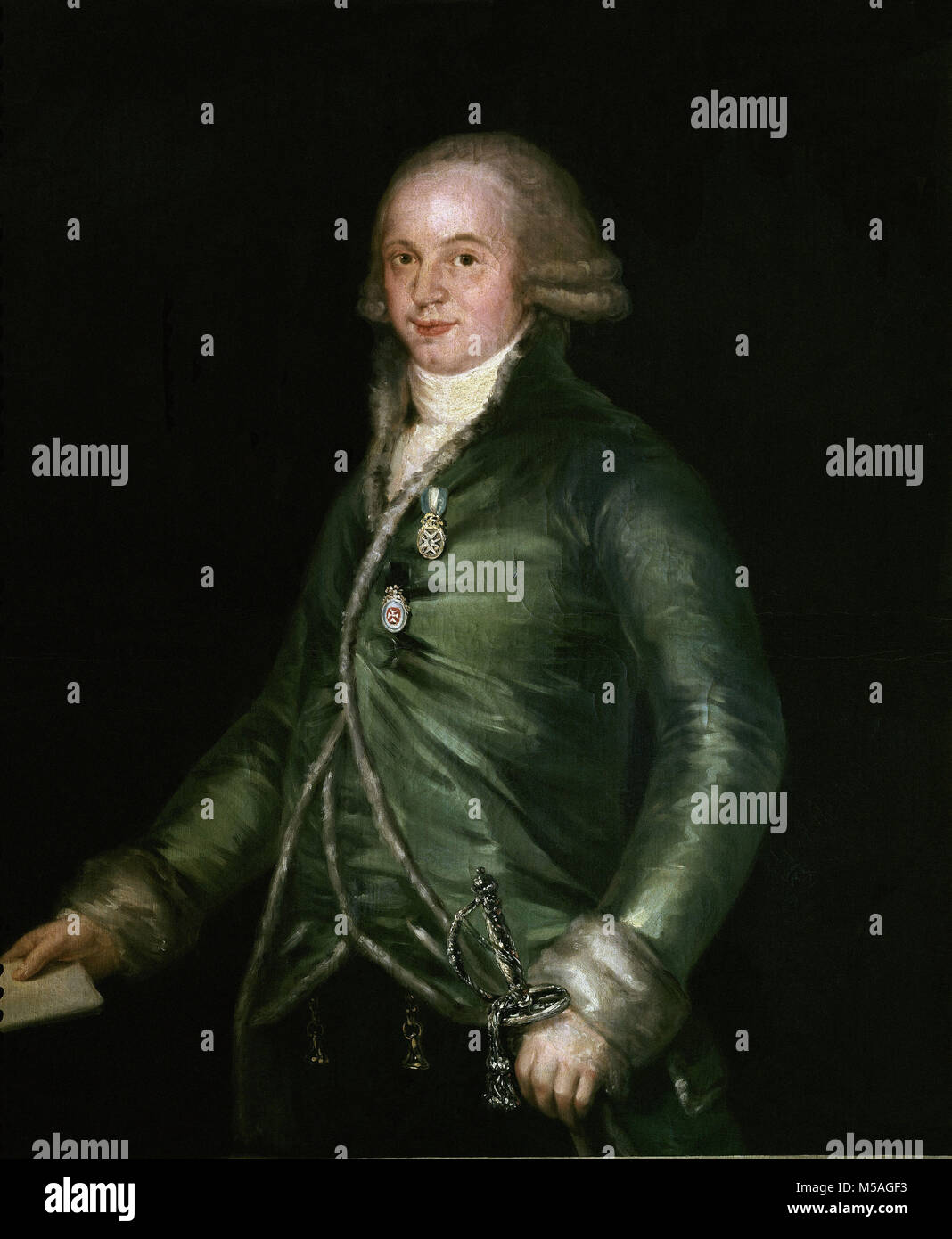 Francisco de Goya Mariano Luis de Urquijo 1798 Stock Photo Alamy