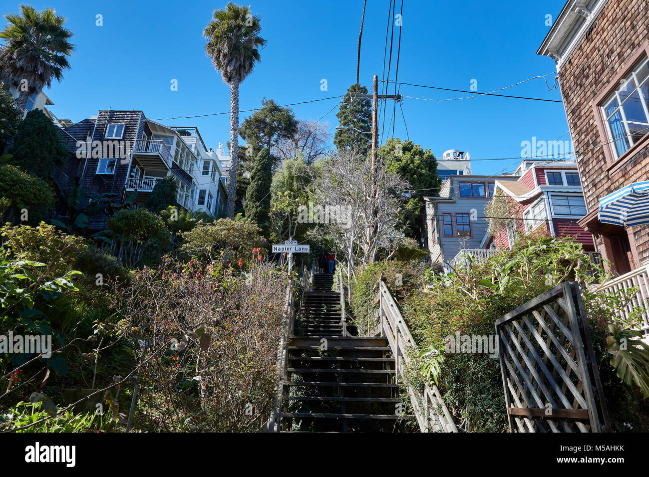 Filbert steps hires stock photography and images Alamy