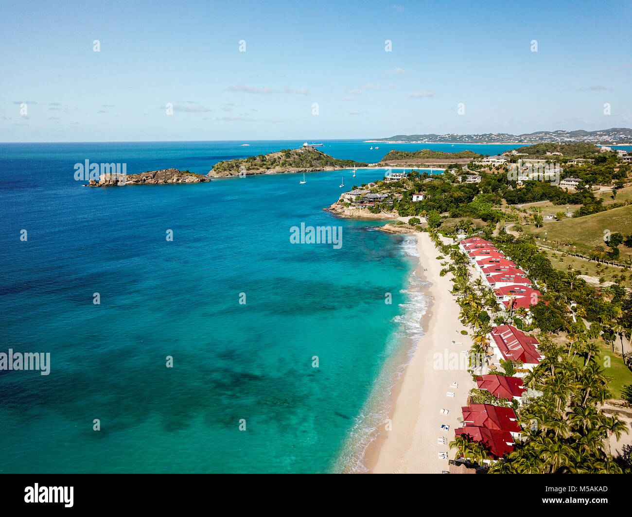 Galley Bay Beach Resort and Spa, Antigua Stock Photo