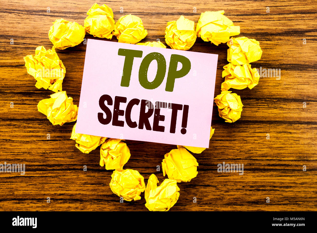 Word, writing Top Secret. Business concept for Military Top Secret written  on sticky note paper on wooden background Stock Photo - Alamy