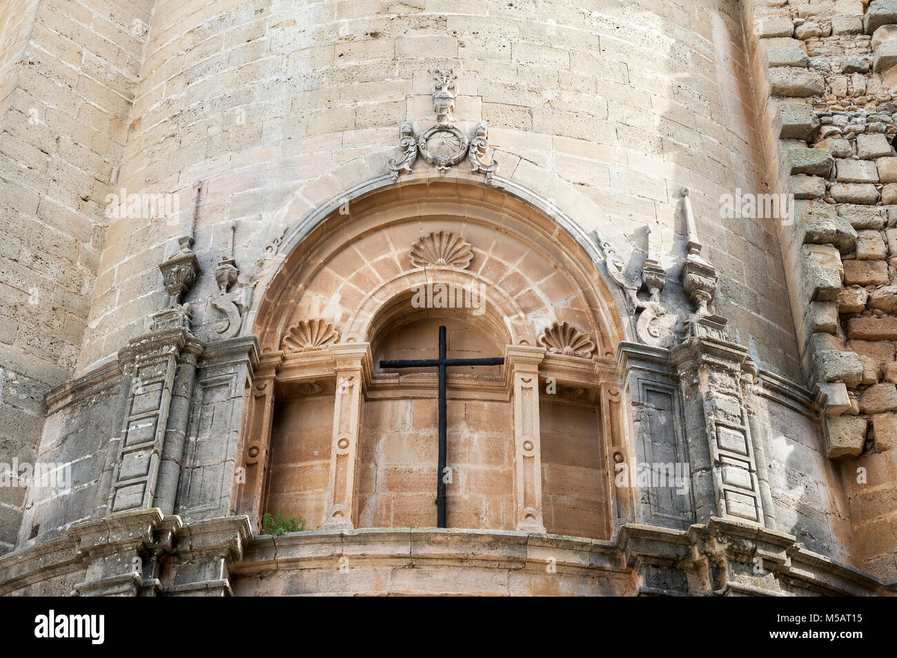 Ronda church in plaza del hi-res stock photography and images - Alamy