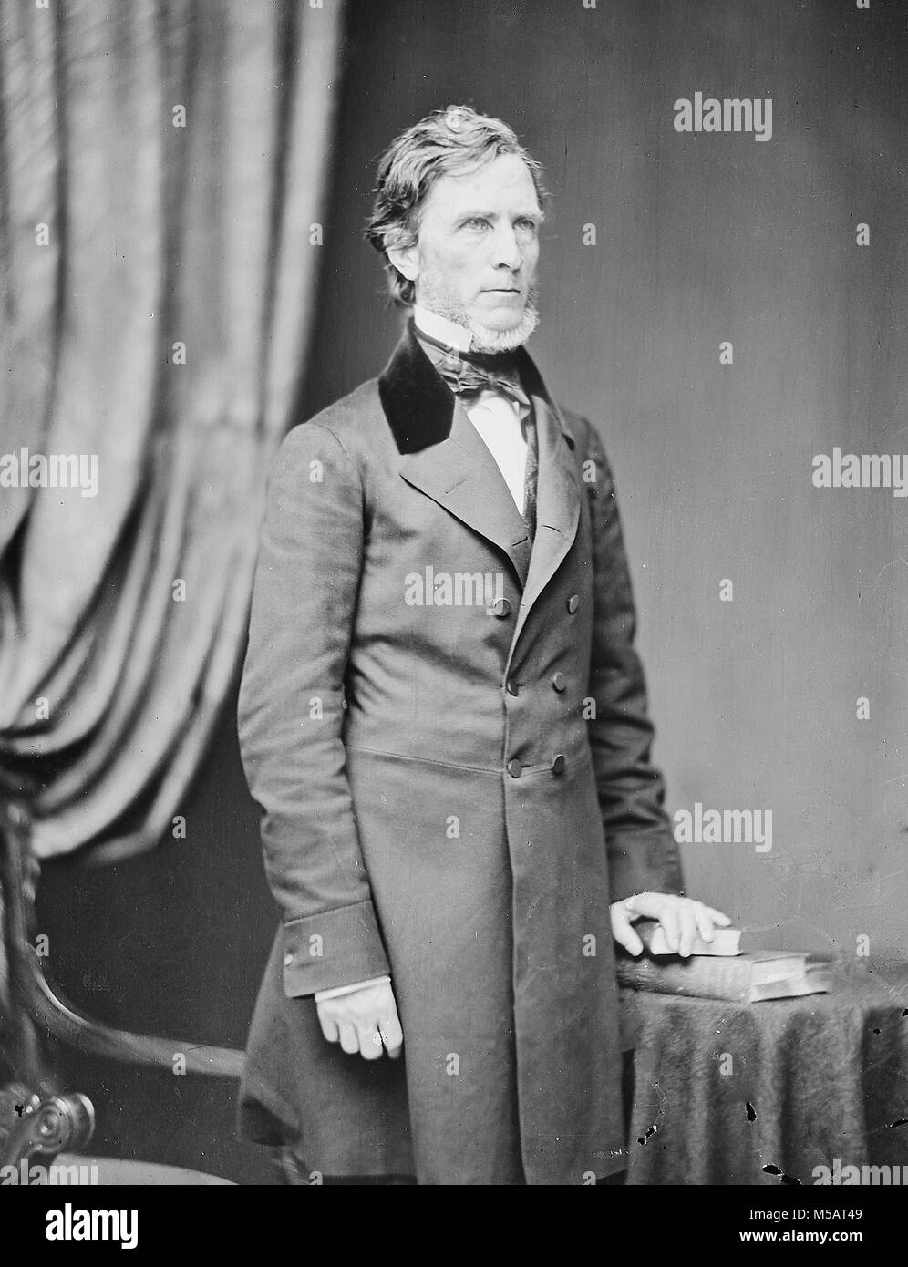 William Pitt Fessenden (1806 – 1869) American politician Stock Photo