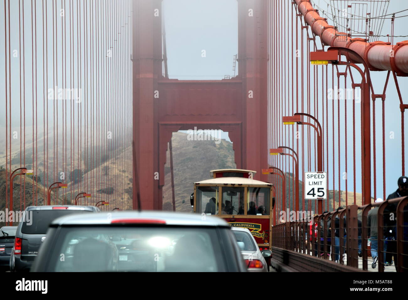 Golden Gate Bridge Stock Photo