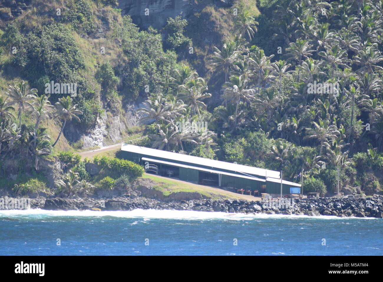 Views of Pitcairn Island from Black Watch Stock Photo Alamy