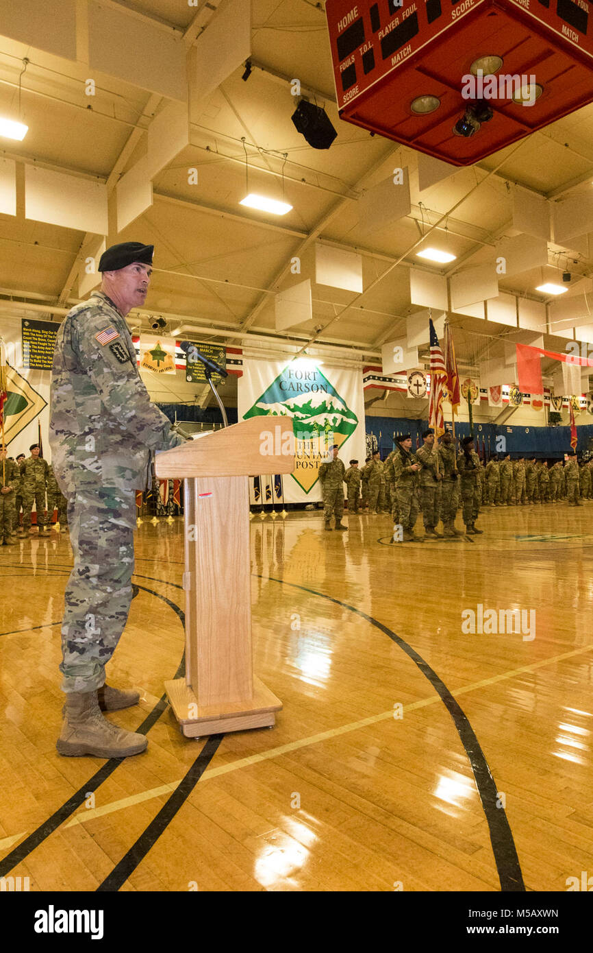 Command Sgt. Maj. Johnny Strickland, command sergeant major of