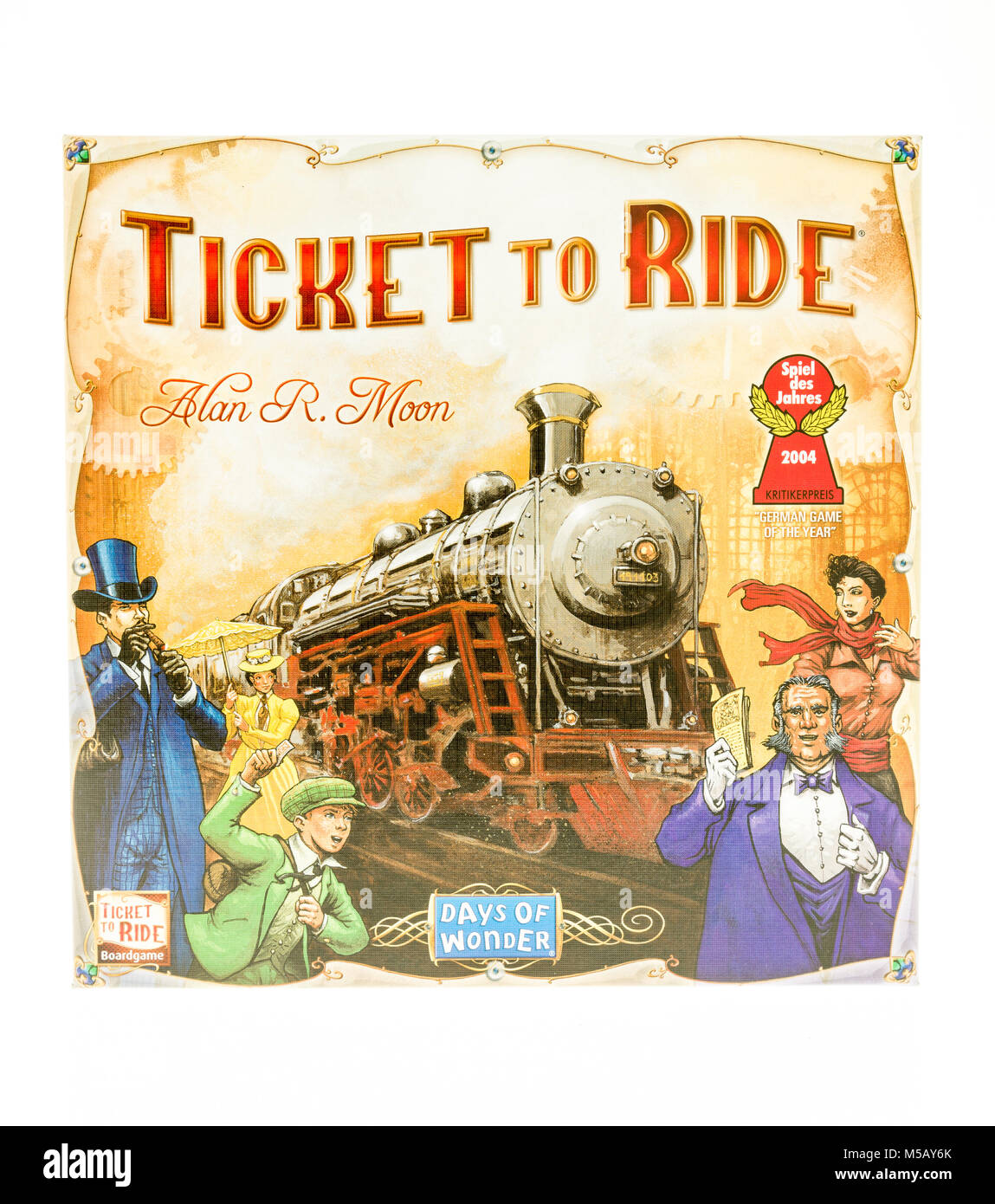 Ticket to ride board game hi-res stock photography and images - Alamy