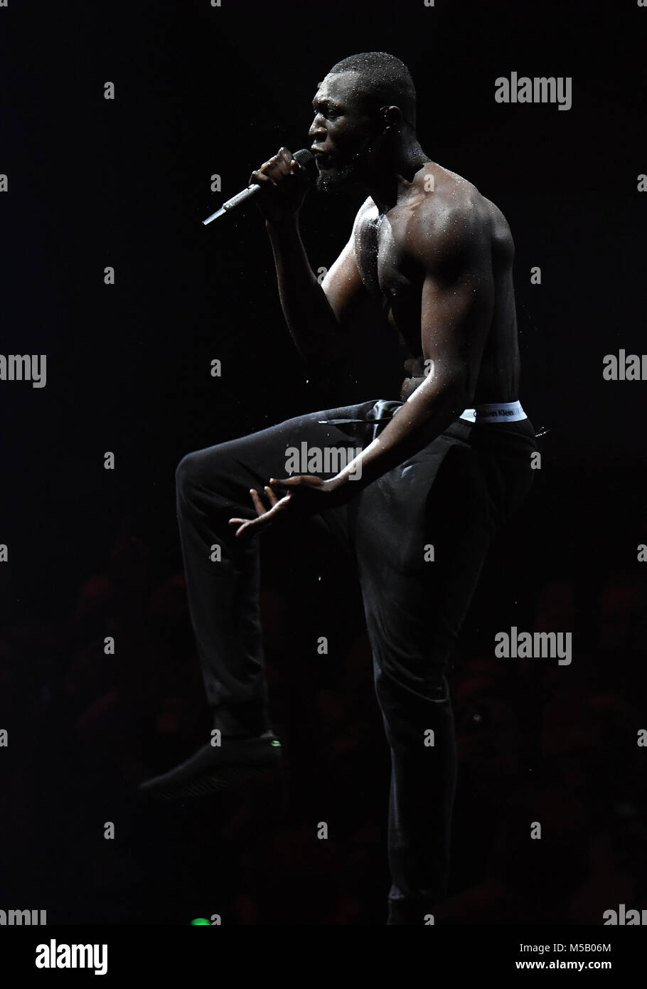 Stormzy brits 2018 hi-res stock photography and images - Alamy