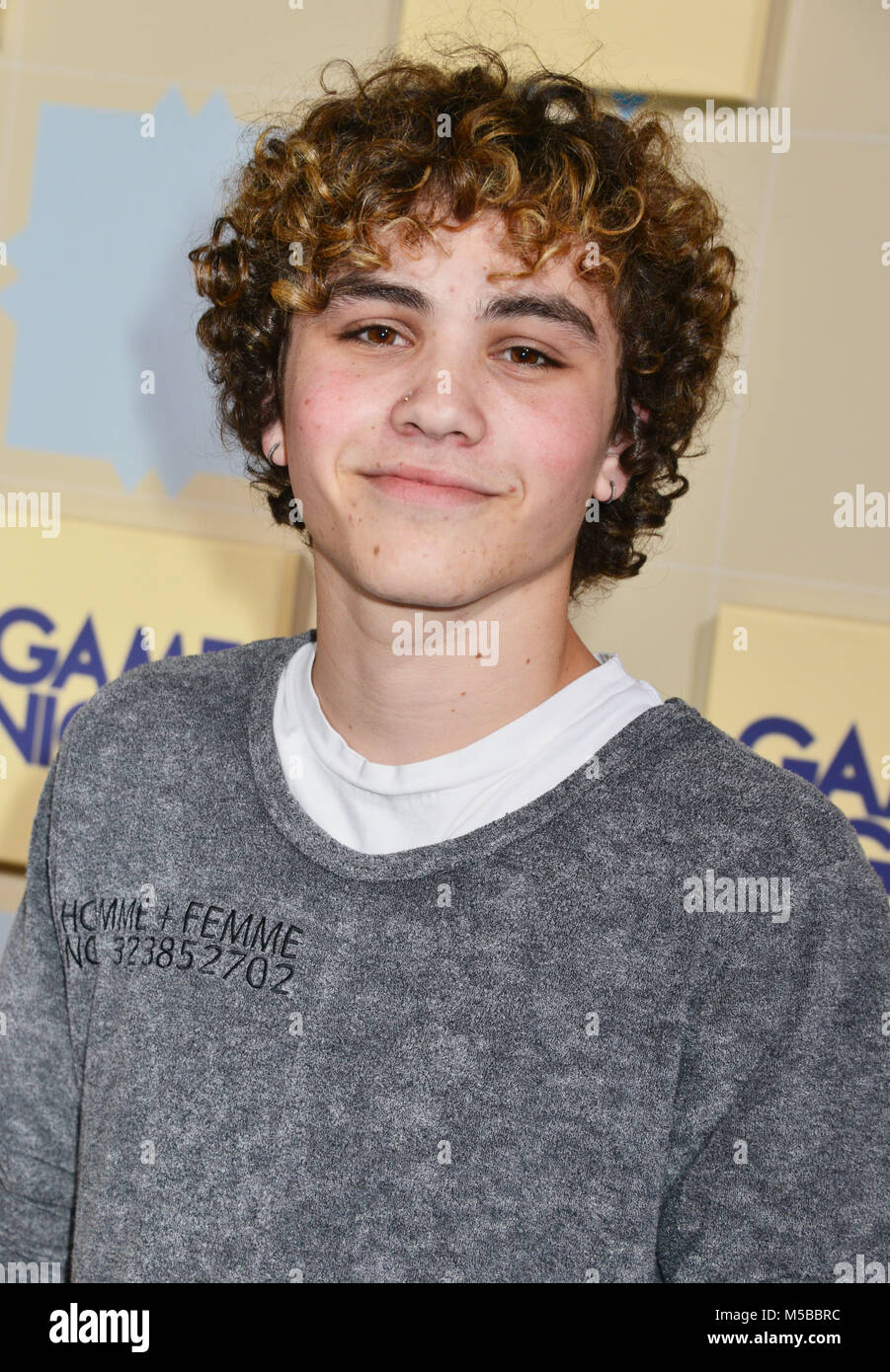 Hollywood California Usa 21st February 2018 Sam Pottorff Arrives At New Line Cinema And Warner Bros Pictures Game Night Premiere At The Tcl Chinese Theatre On February 21 2018 In Hollywood California