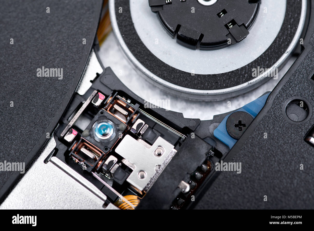 Black ultra thin smart powered portable, external cd, dvd reader writer