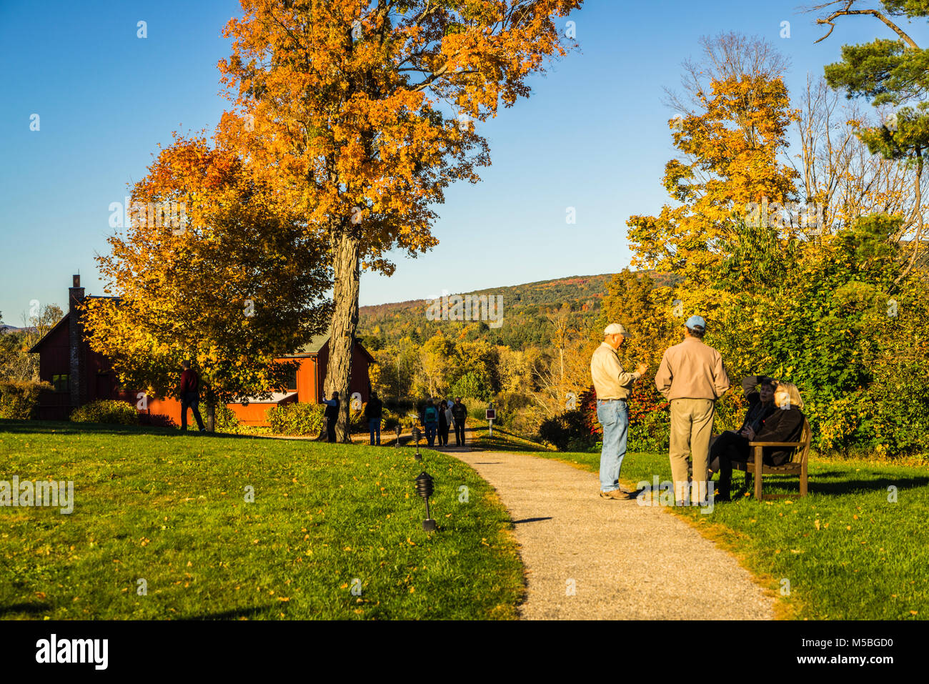 Norman Rockwell Museum Stockbridge, Massachusetts, USA Stock Photo Alamy
