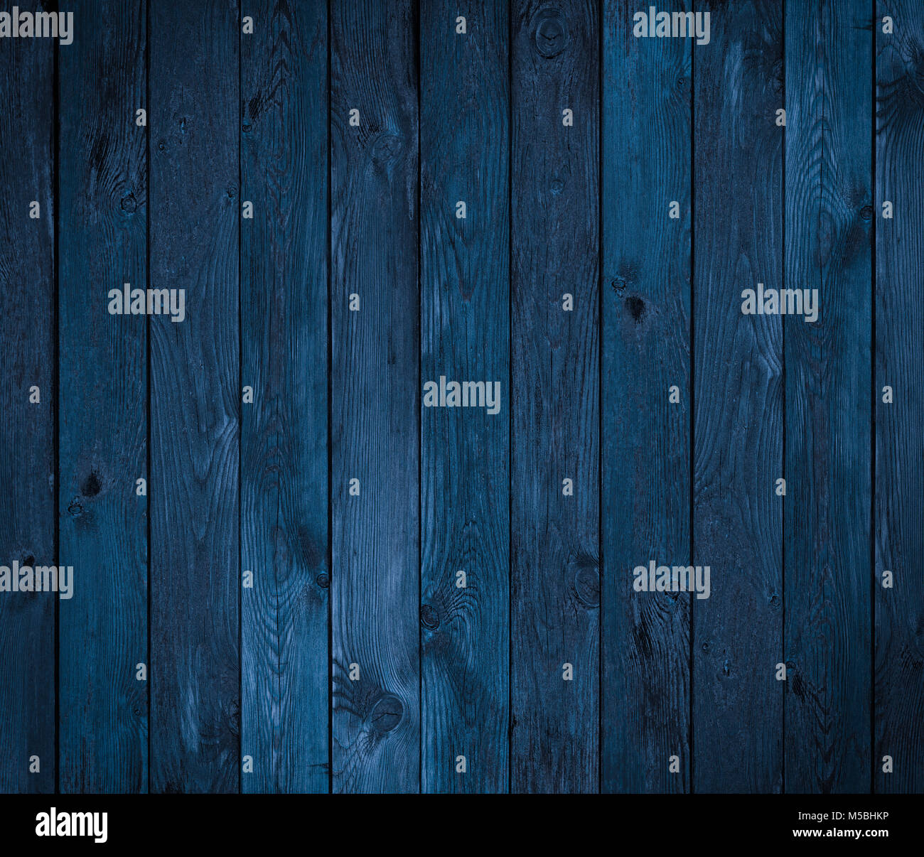dark blue wood texture or background Stock Photo