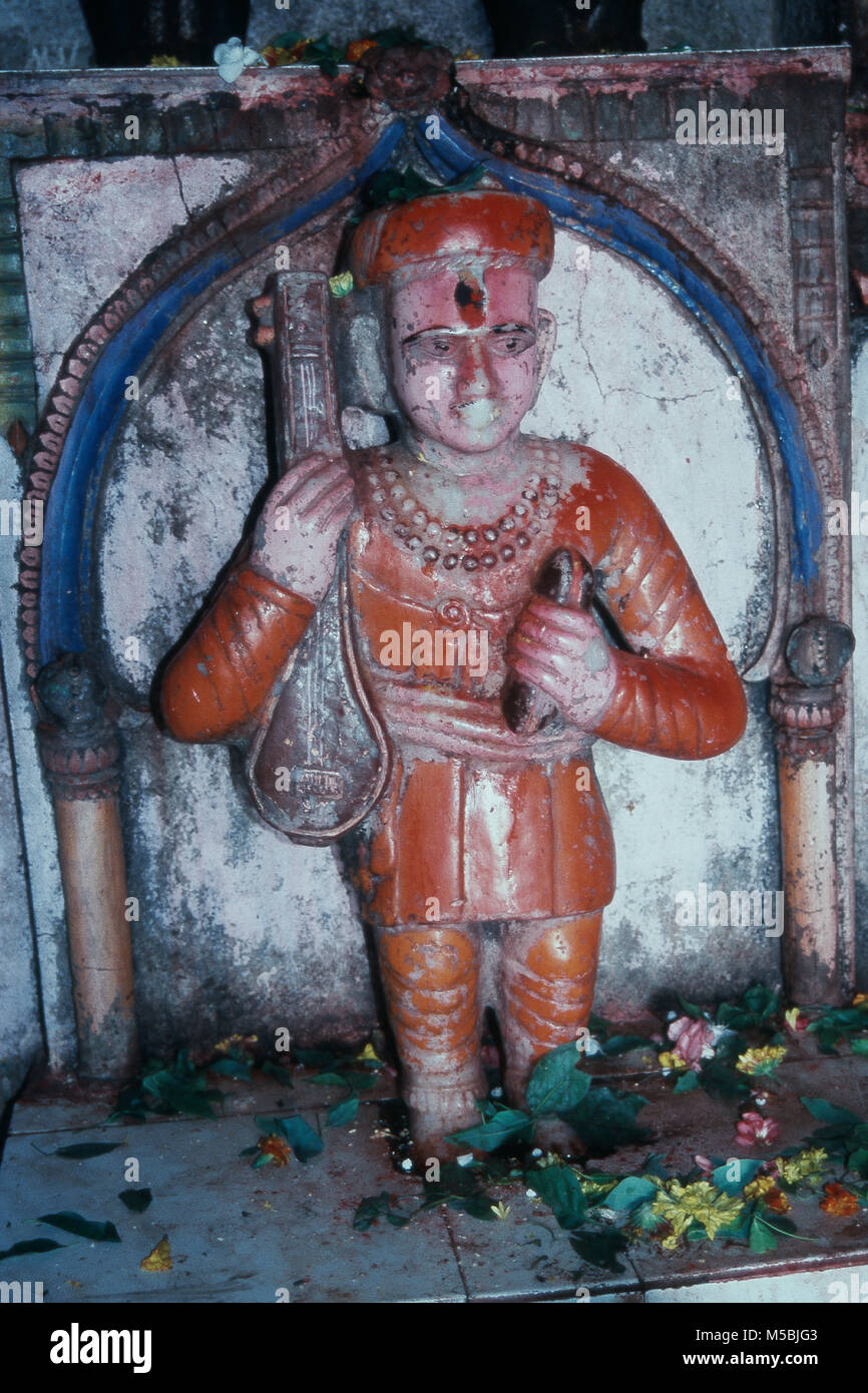 Saint Namdev, Namdev Ji, Nam Dayv, Namdeo, Namadeva, Aundha Nagnath Temple, Aundh Naganath, Nanded, Basmath, Hingoli, Maharashtra, India, Asia Stock Photo