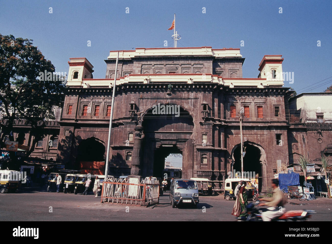 View of old palace of Kolhapur Bhavani Mandap, Mumbai, Maharashtra Stock Photo