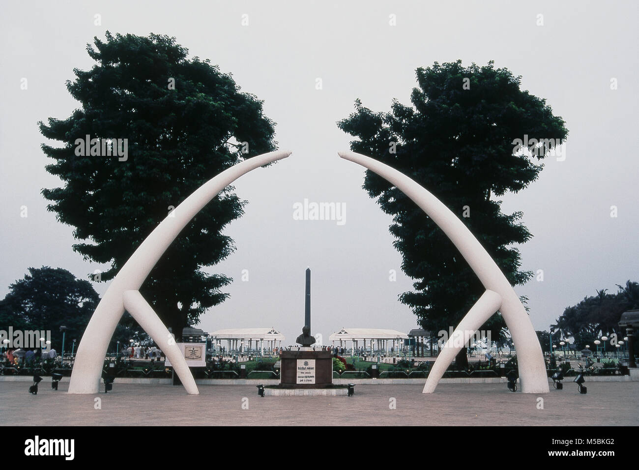 Anna Square at Marina beach, Chennai, Tamil Nadu Stock Photo - Alamy