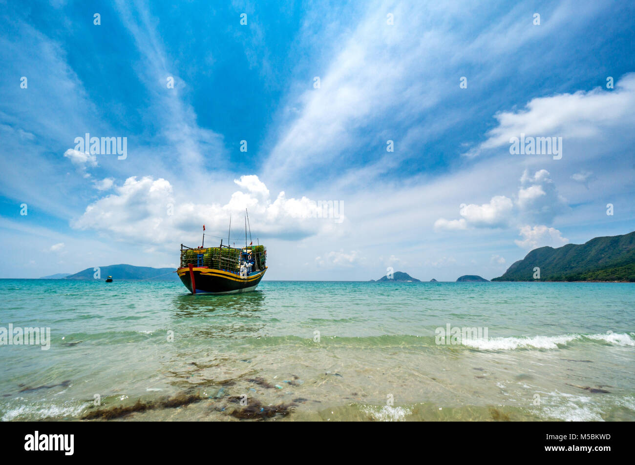 An Hai beach, Con Dao island, Ba Ria Vung Tau, Vietnam Stock Photo