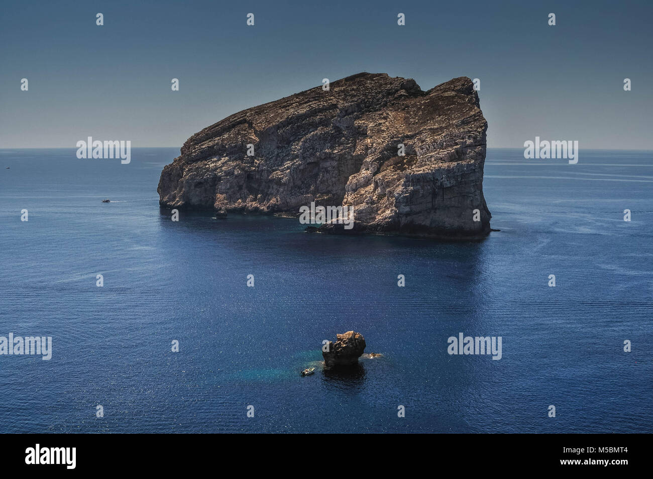 Blue Grotto, Sardinia Stock Photo Alamy