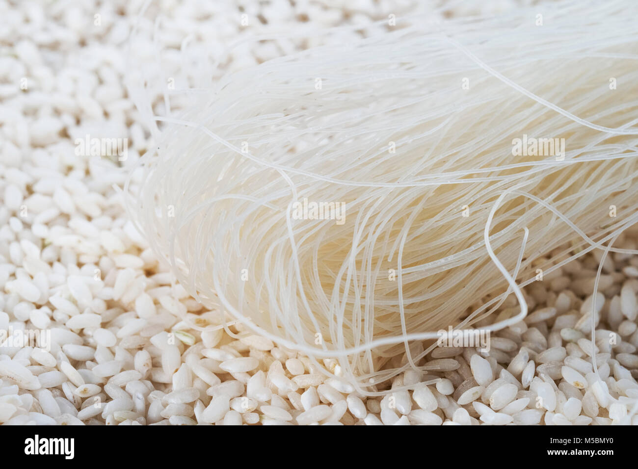Asian rice noodles Stock Photo Alamy
