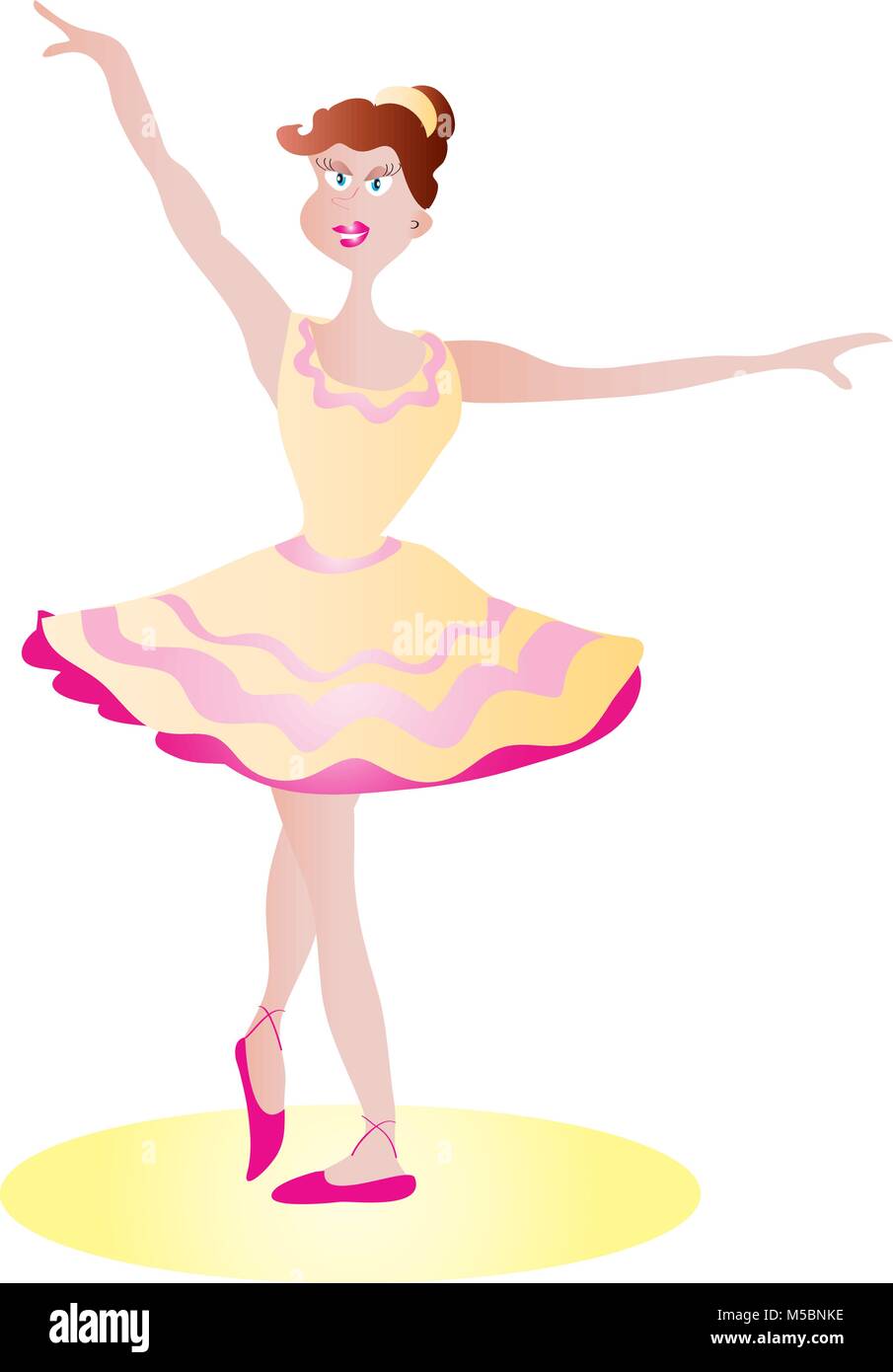 Cartoon ballerina hi-res stock photography and images - Alamy