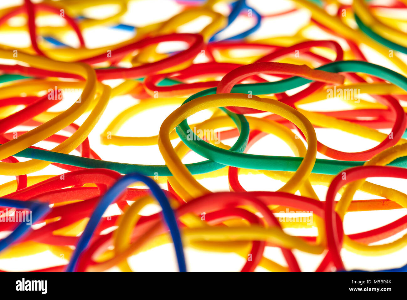 Gummiband Stock Photo - Alamy