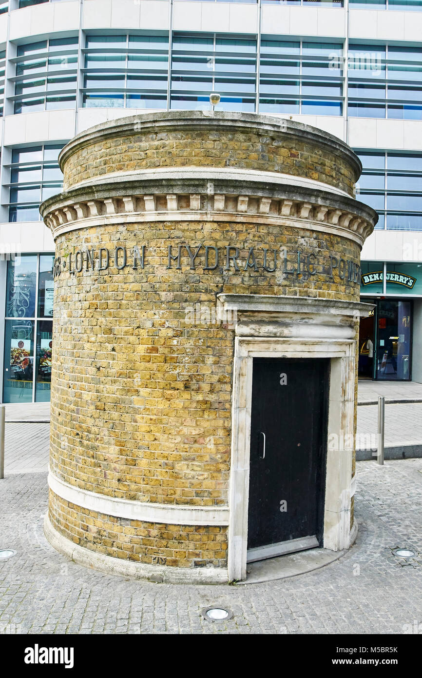 an old maintenance access point for the london hydraulic power company