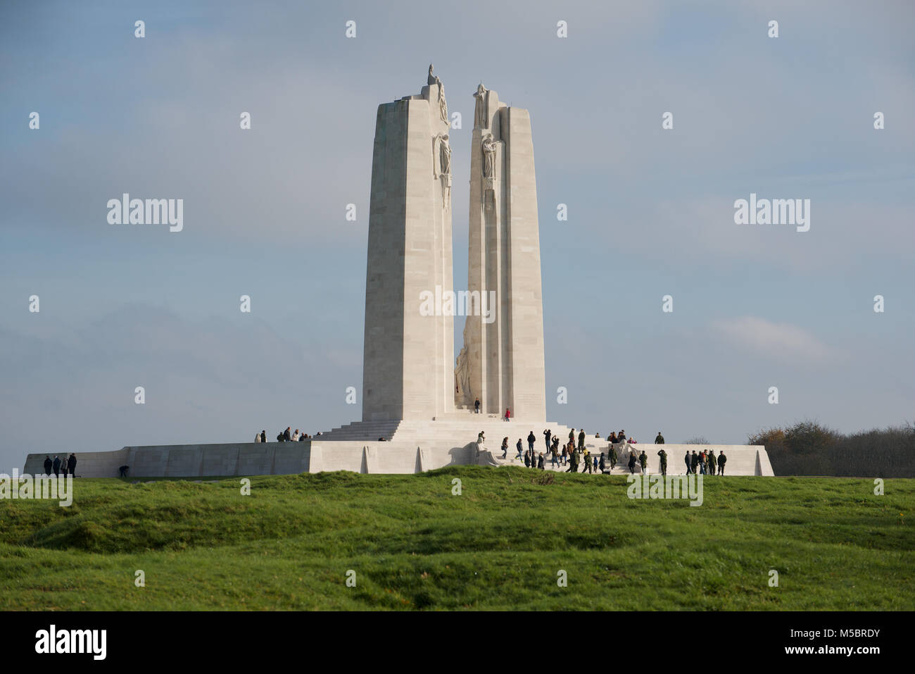 The Canadian National Vimy Memorial, Vimy Ridge, France Stock Photo