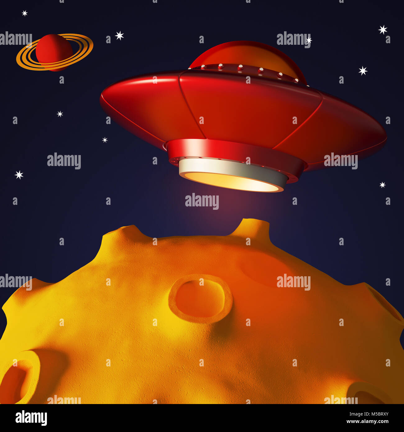 Alien spaceship hi-res stock photography and images - Alamy