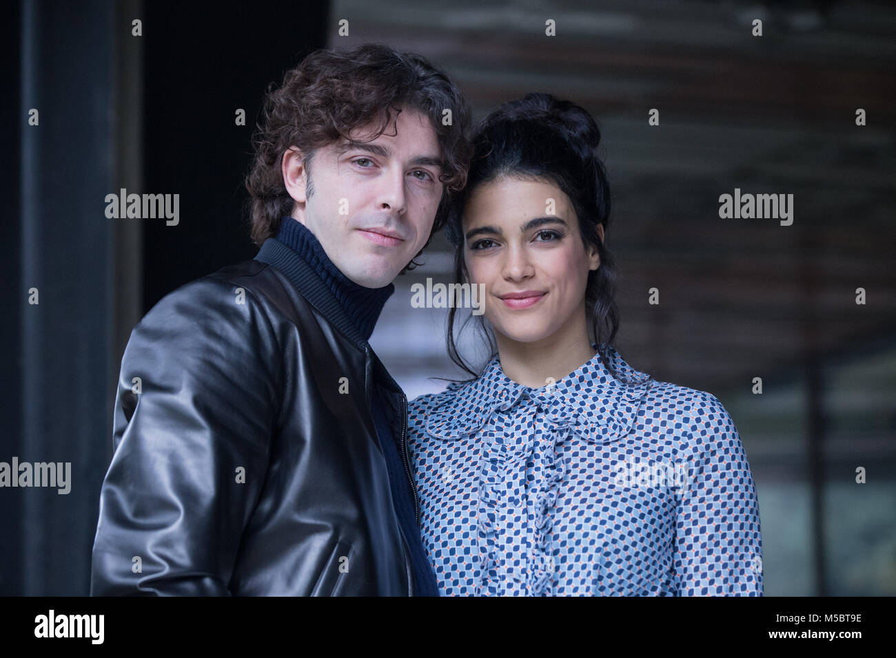 Italian actor Michele Riondino and italian actress Ester Pantano