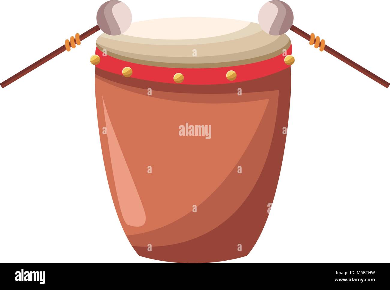 Drum with sticks Stock Vector Image & Art - Alamy