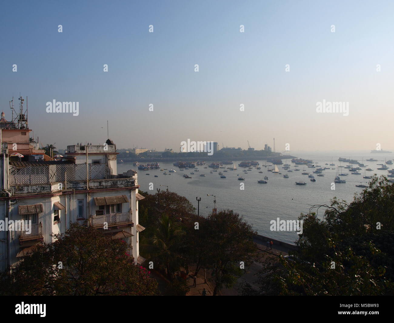 Harbour in Mumbai Stock Photo