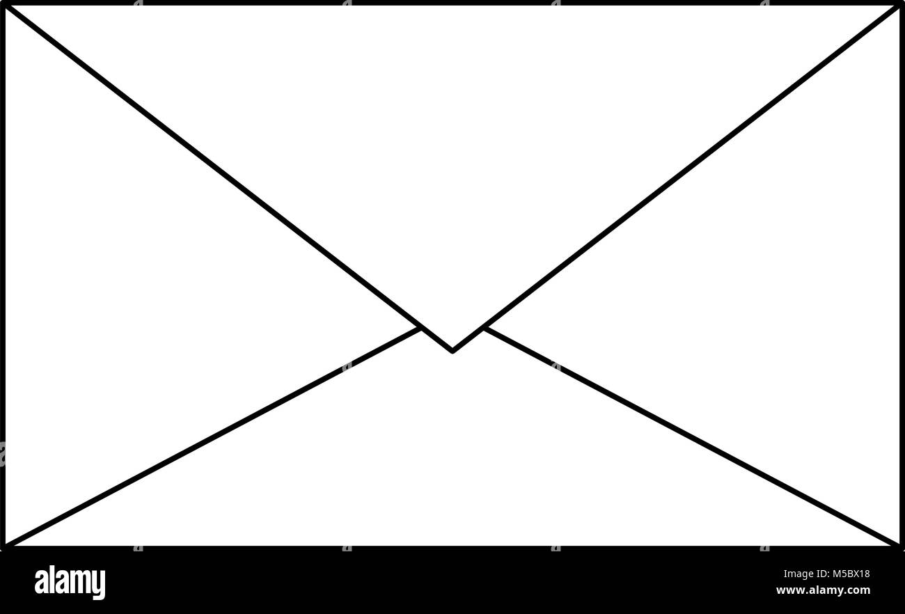 Mail envelope isolated Stock Vector Image & Art - Alamy