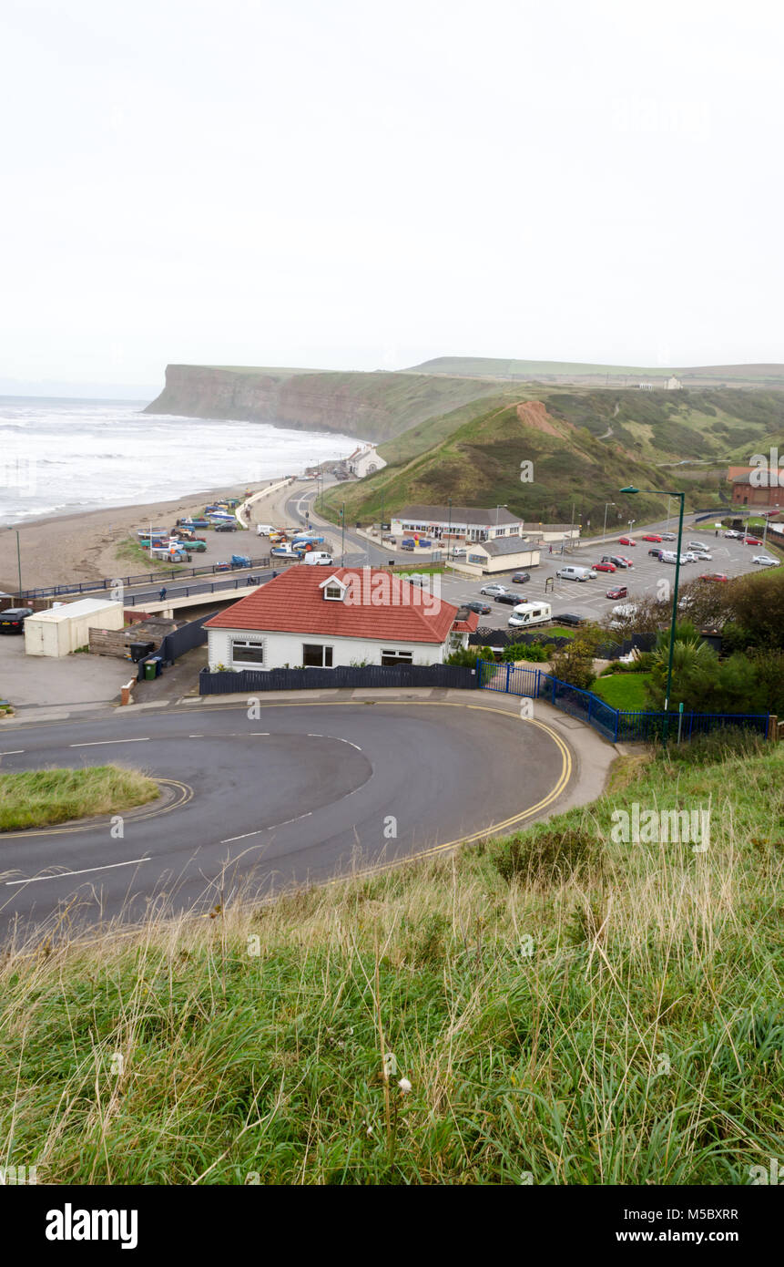 Picture postcard view saltburn hi-res stock photography and images - Alamy