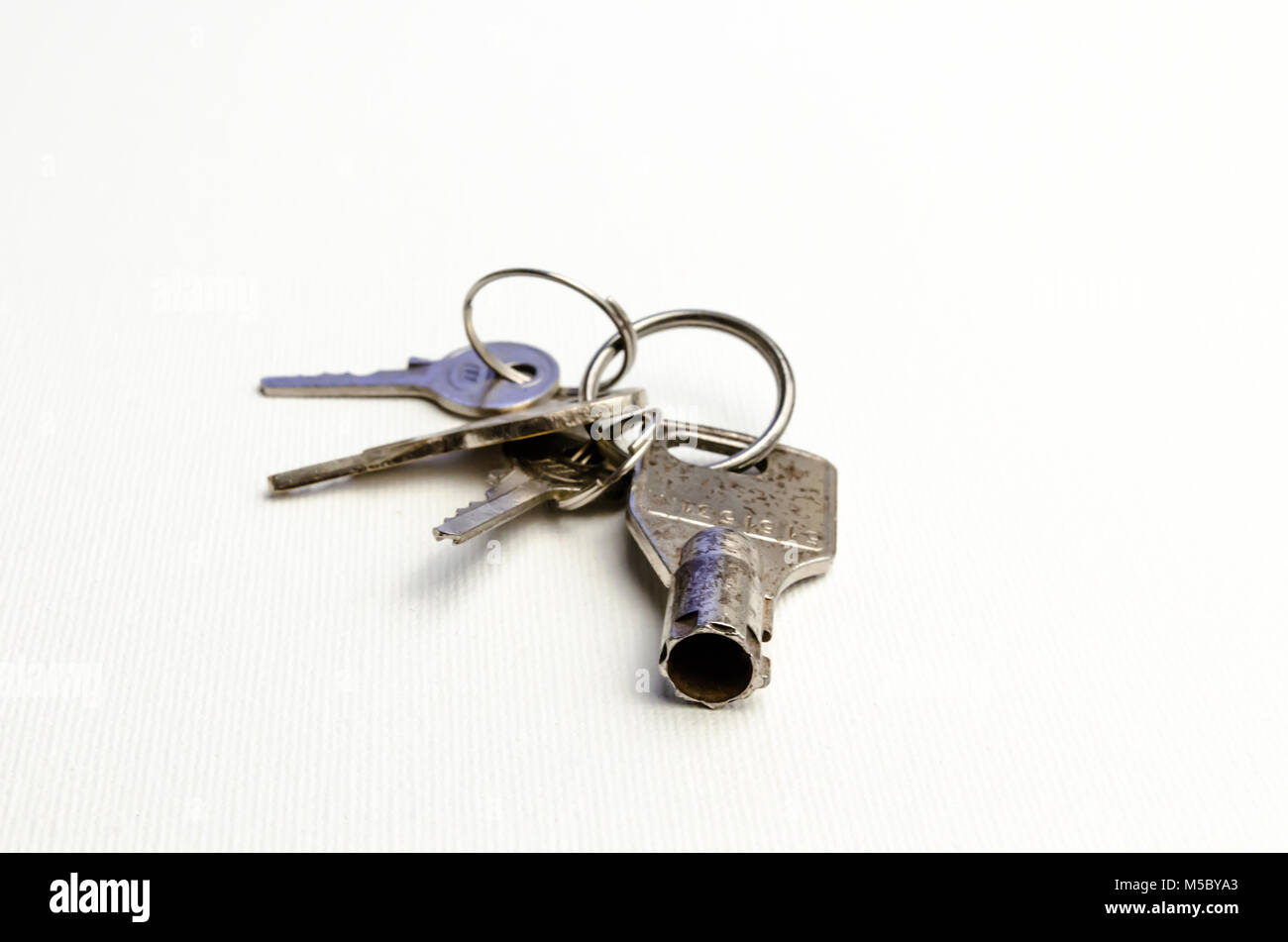 A Studio Photograph of a Bunch of Old Keys Stock Photo Alamy