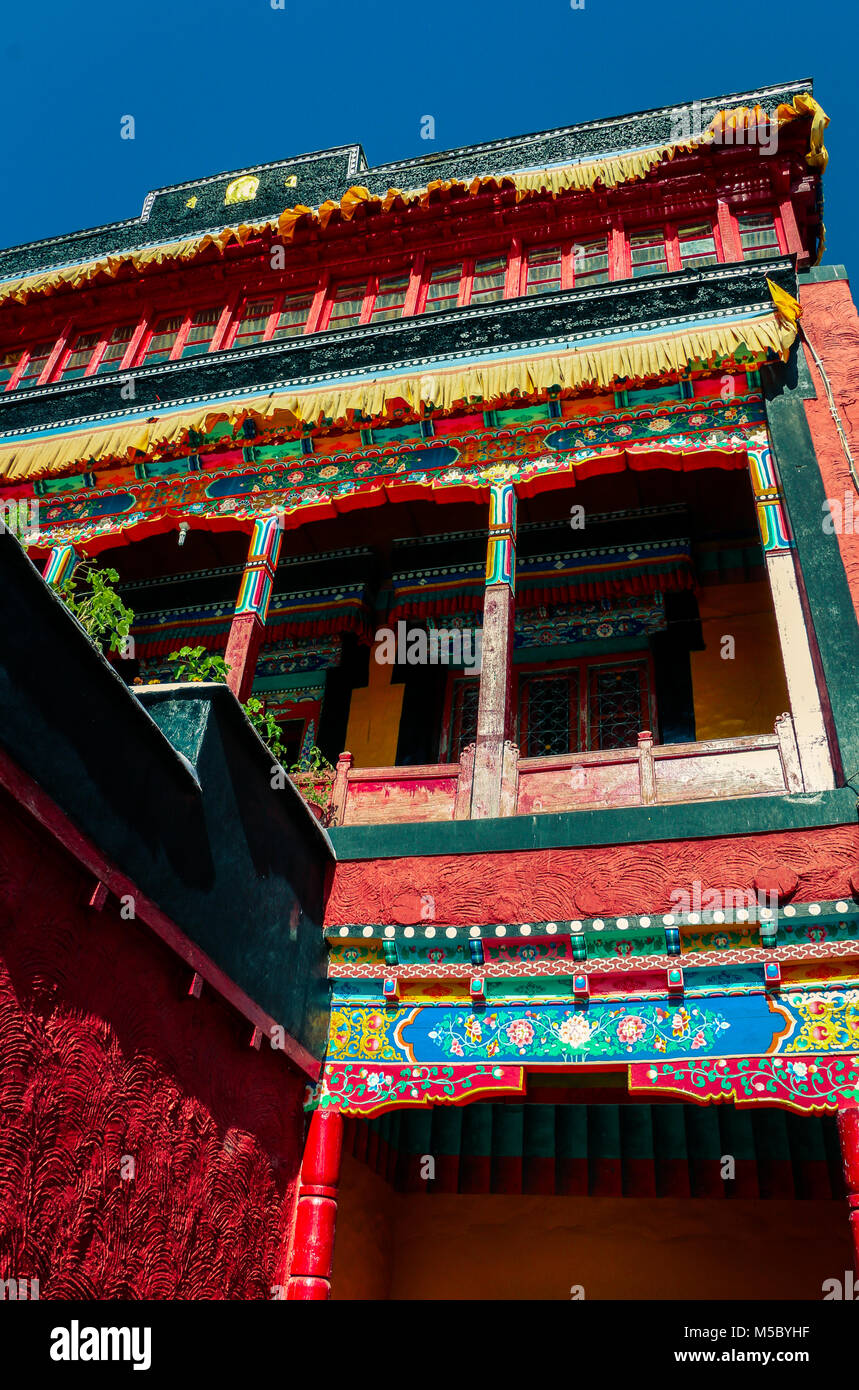Shey Monastery, Leh Ladakh, Jammu Kashmir, India Stock Photo