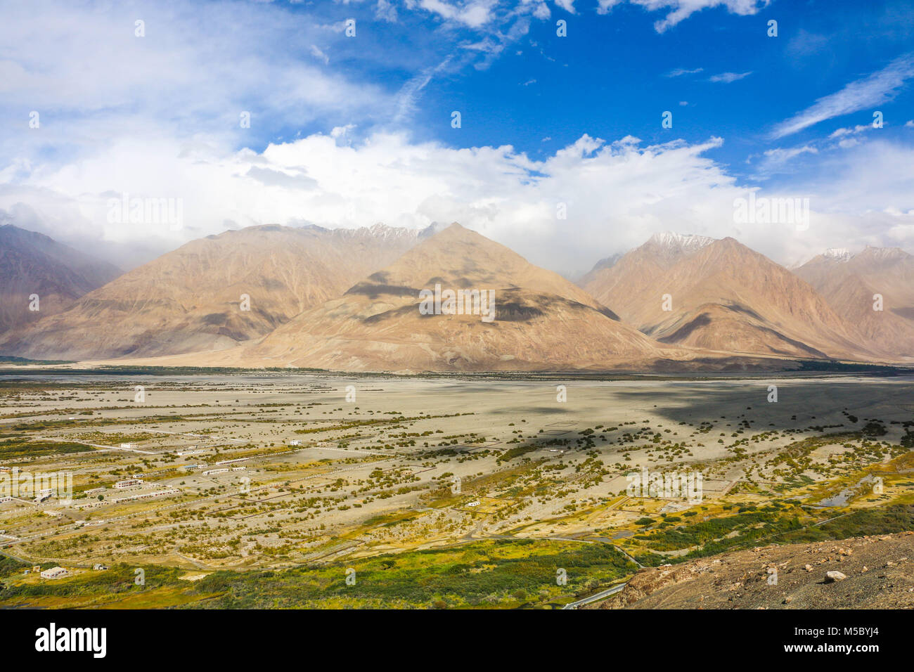 Nubra Valley, Mountains, Leh Ladakh, Jammu Kashmir, India Stock Photo -  Alamy