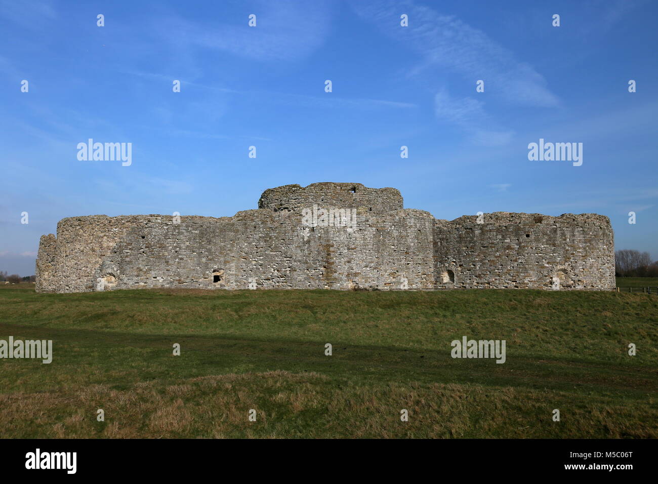 Camber Castle (formerly Winchelsea Castle), built by Henry VIII in 1539, Rye Harbour, East Sussex, England, Great Britain, United Kingdom, UK, Europe Stock Photo