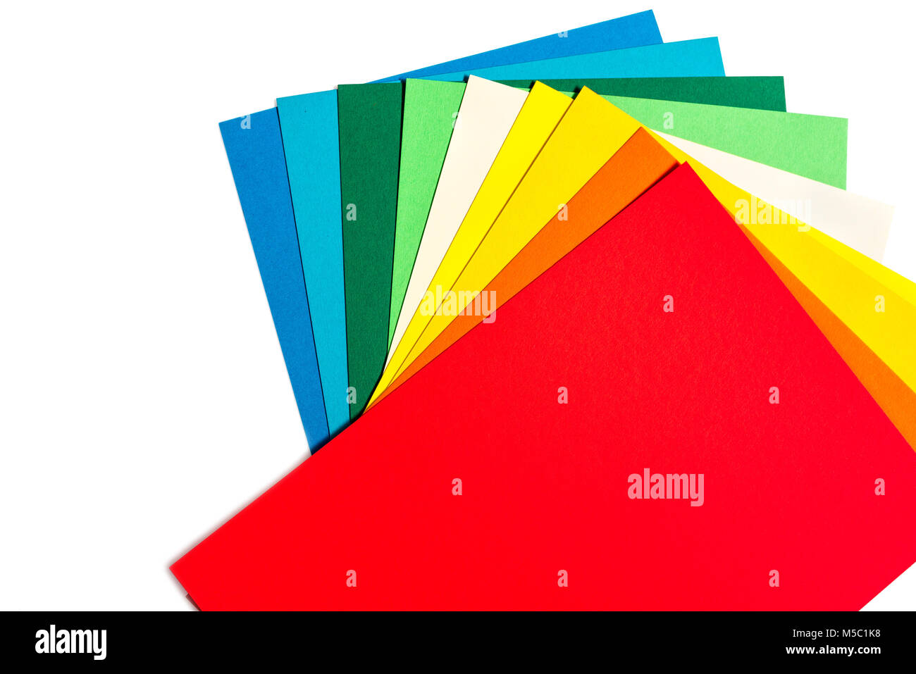 colorful papers Stock Photo
