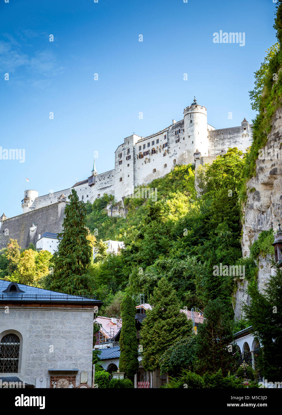 Castle in salzburg hi-res stock photography and images - Alamy