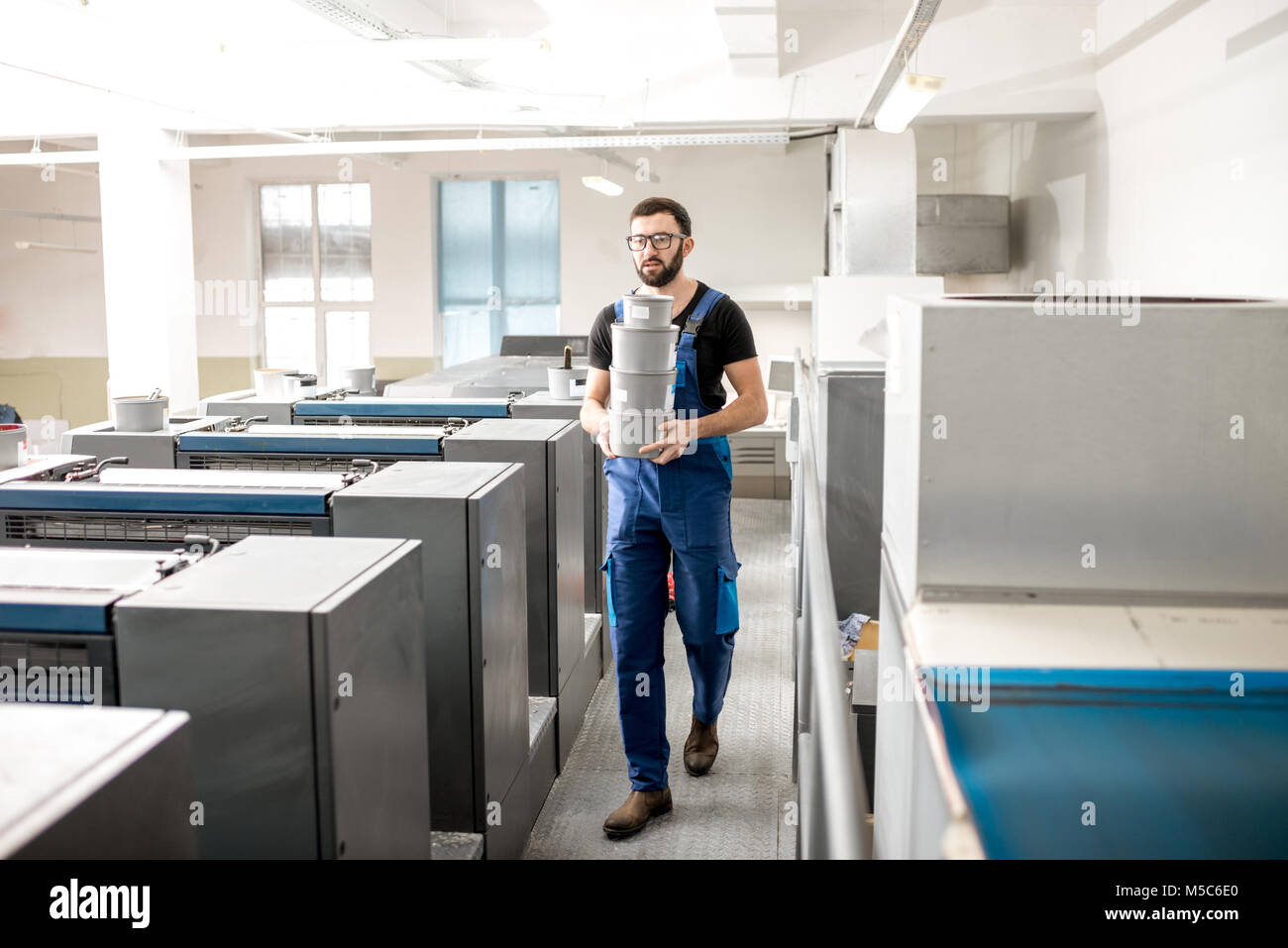 Paint Manufacturing Plant High Resolution Stock Photography and Images