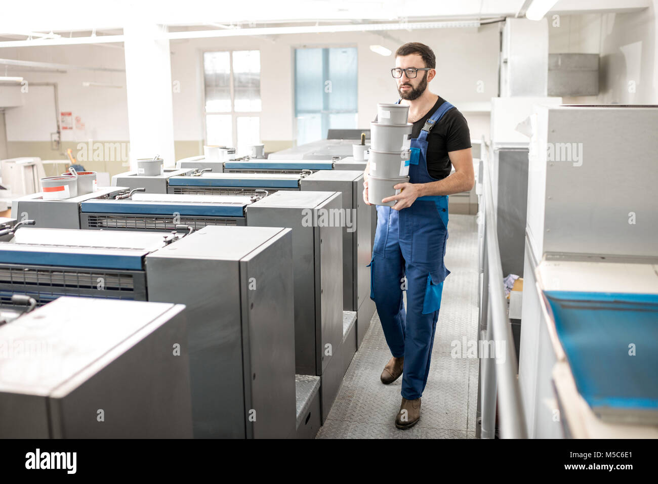 Paint Manufacturing Plant High Resolution Stock Photography and Images