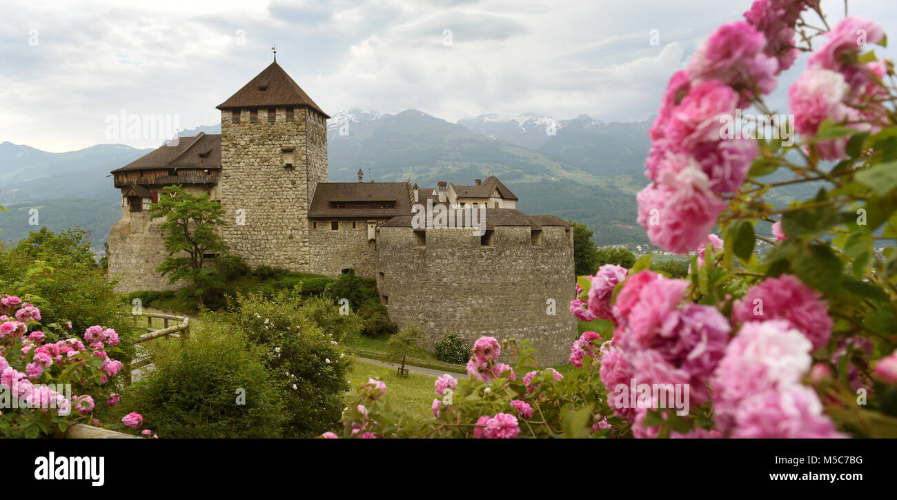 Gutenberg Castle In Vaduz Liechtenstein This Castle Is The Palace And gutenberg-castle-in-vaduz-liechtenstein-this-castle-is-the-palace-and