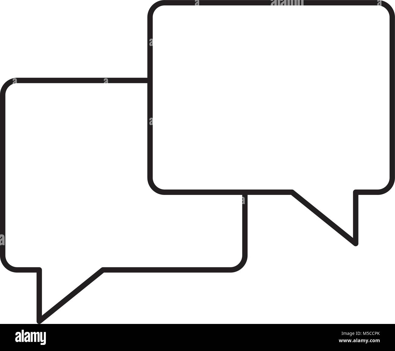 speech bubble message icon Stock Vector Image & Art - Alamy