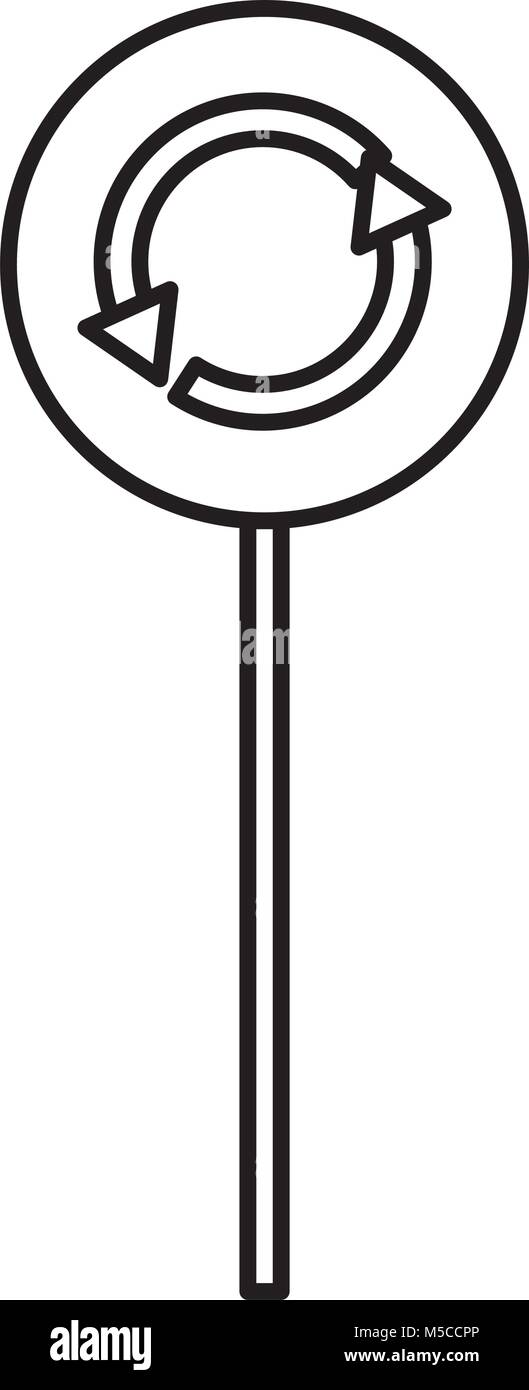 traffic signal with arrows around Stock Vector Image & Art - Alamy