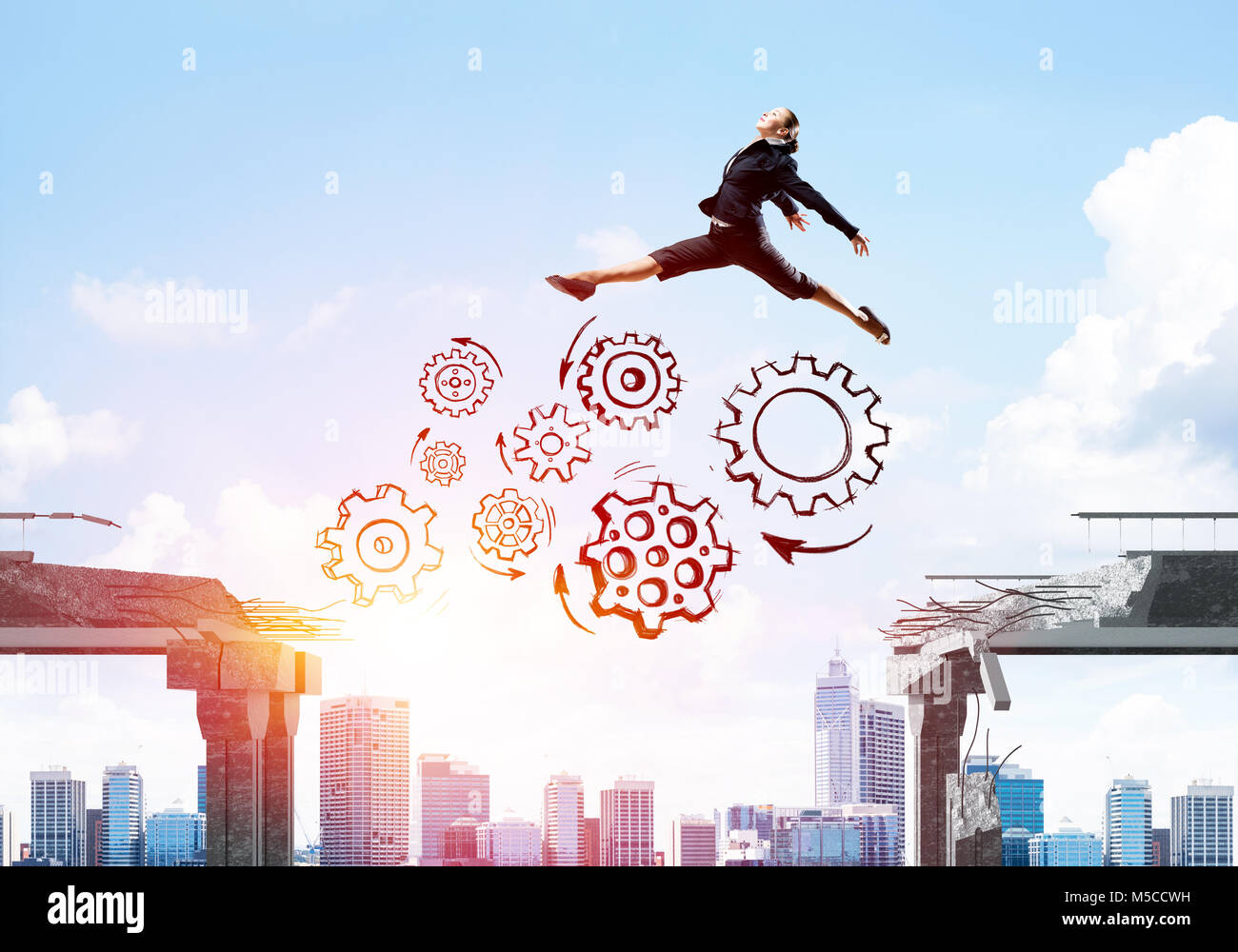 Problem and difficulties overcoming concept Stock Photo - Alamy
