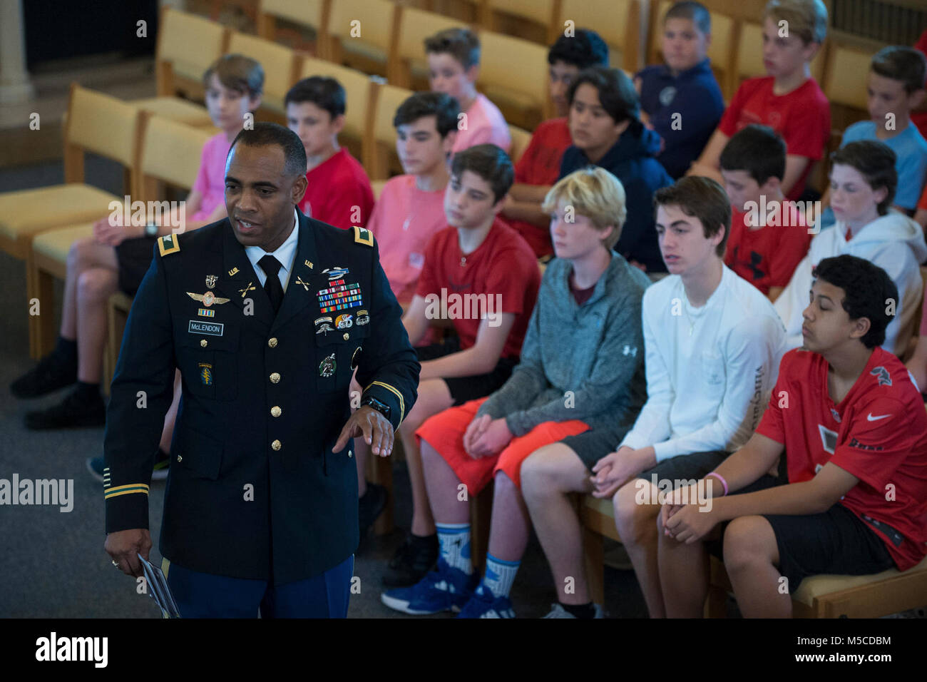 Army Col. Michael McLendon, U.S. Special Operations Command J7 Joint