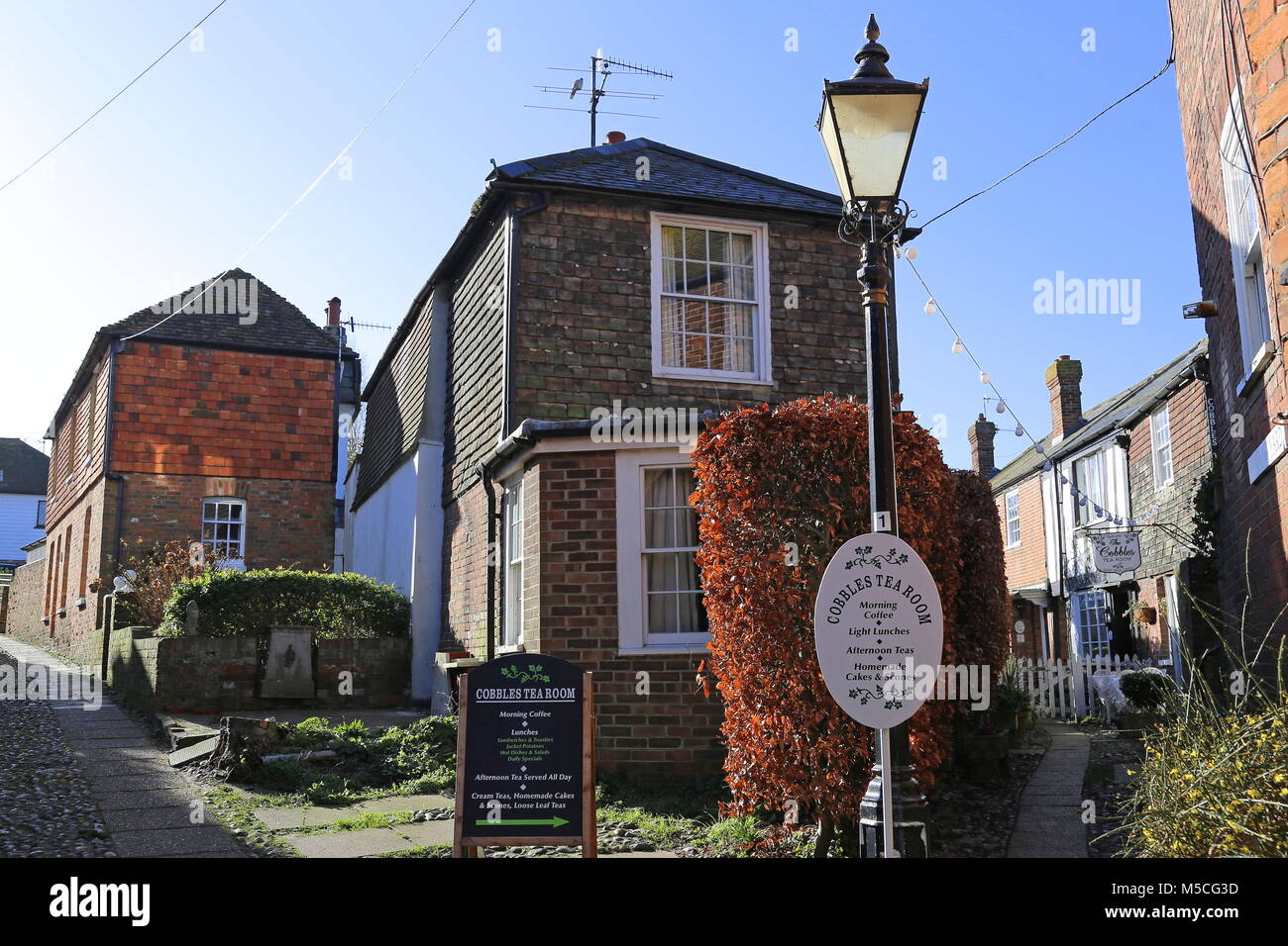 Cobbles tea room rye hi-res stock photography and images - Alamy