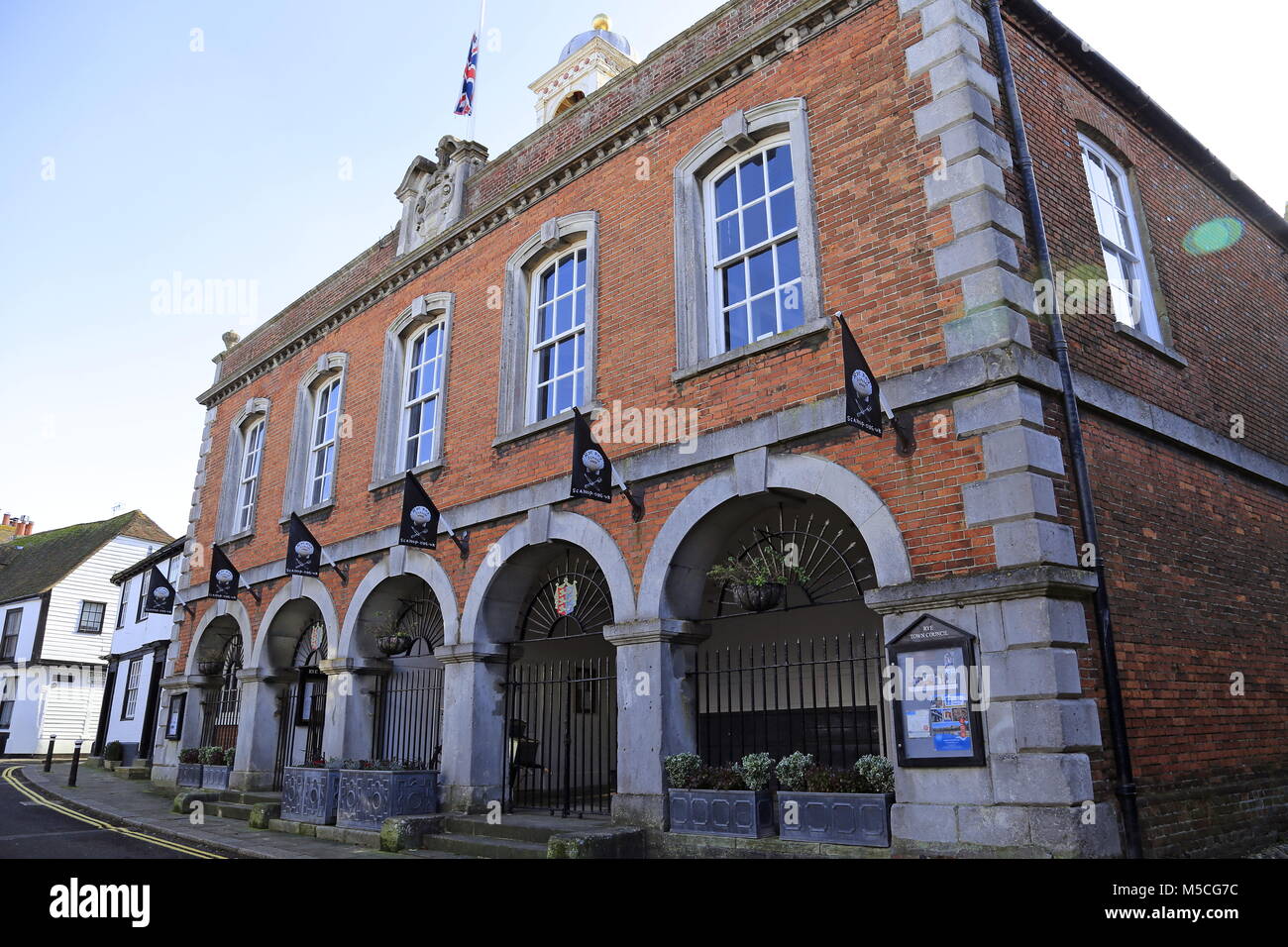Town Hall, Market Street, Rye, East Sussex, England, Great Britain