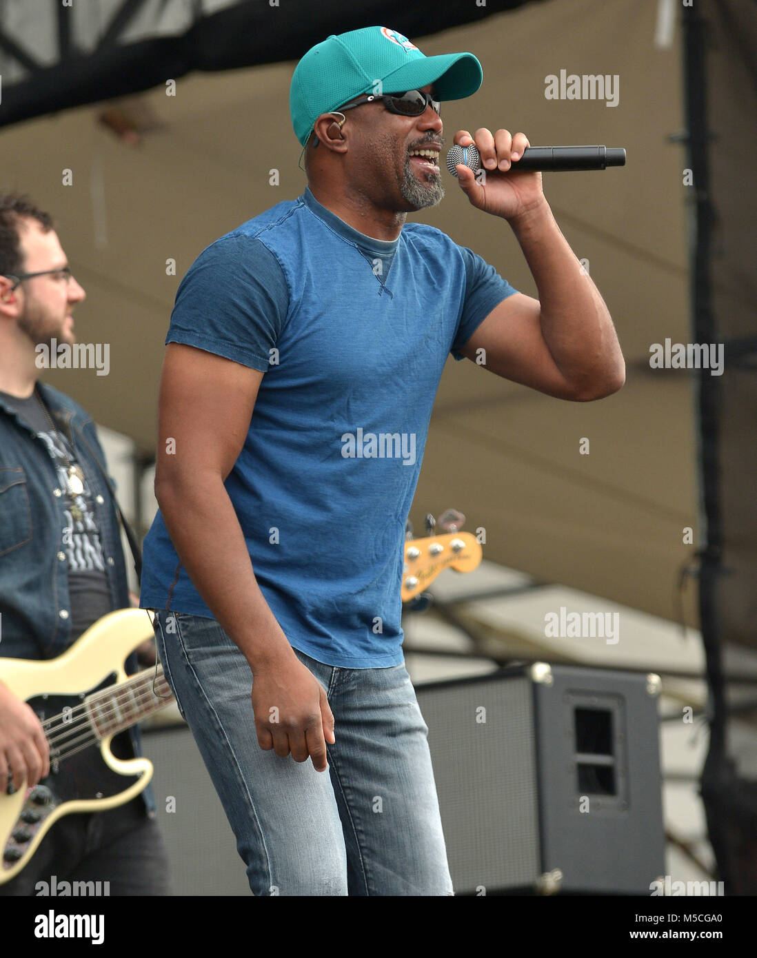 33rd annual Kiss 99.9 Chili Cookoff at CB Smith Park  Featuring: Darius Rucker Where: Pembroke Pines, Florida, United States When: 21 Jan 2018 Credit: JLN Photography/WENN.com Stock Photo